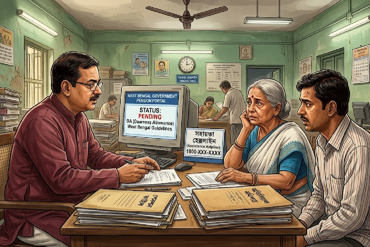 Pending DA West Bengal helpline and guidelines for deceased employees families