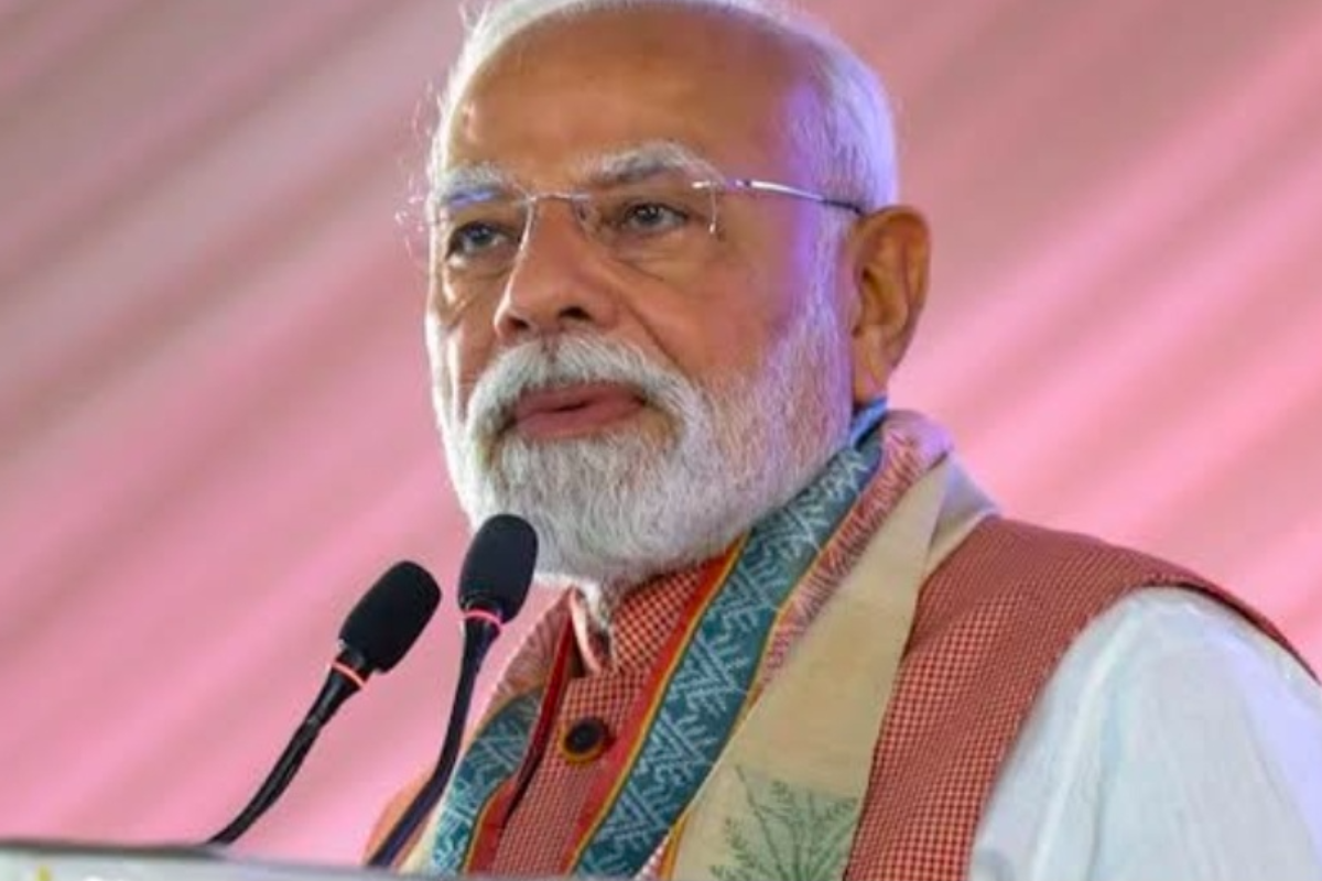 Narendra Modi Cooch Behar rally speech addressing massive crowd in West Bengal