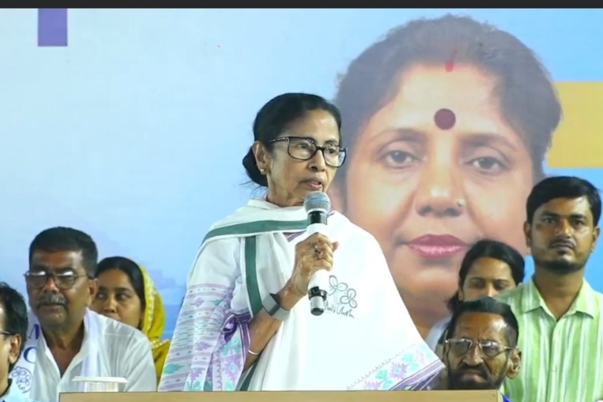 Mamata Banerjee Murshidabad rally: Mamata Banerjee speaking at Murshidabad rally attacking BJP