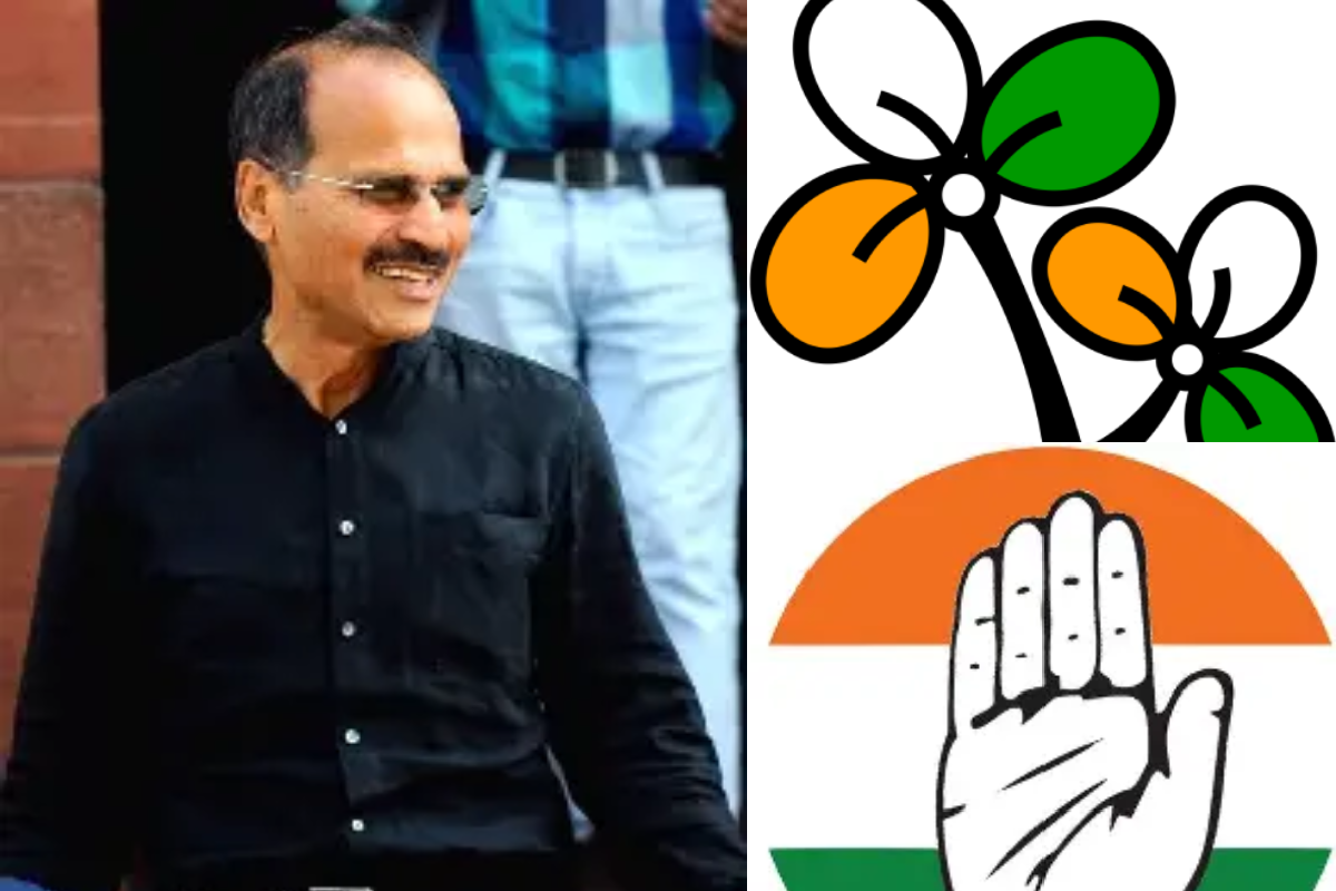 Adhir Ranjan Chowdhury Berhampore Clash during election campaign facing protest and go back slogans