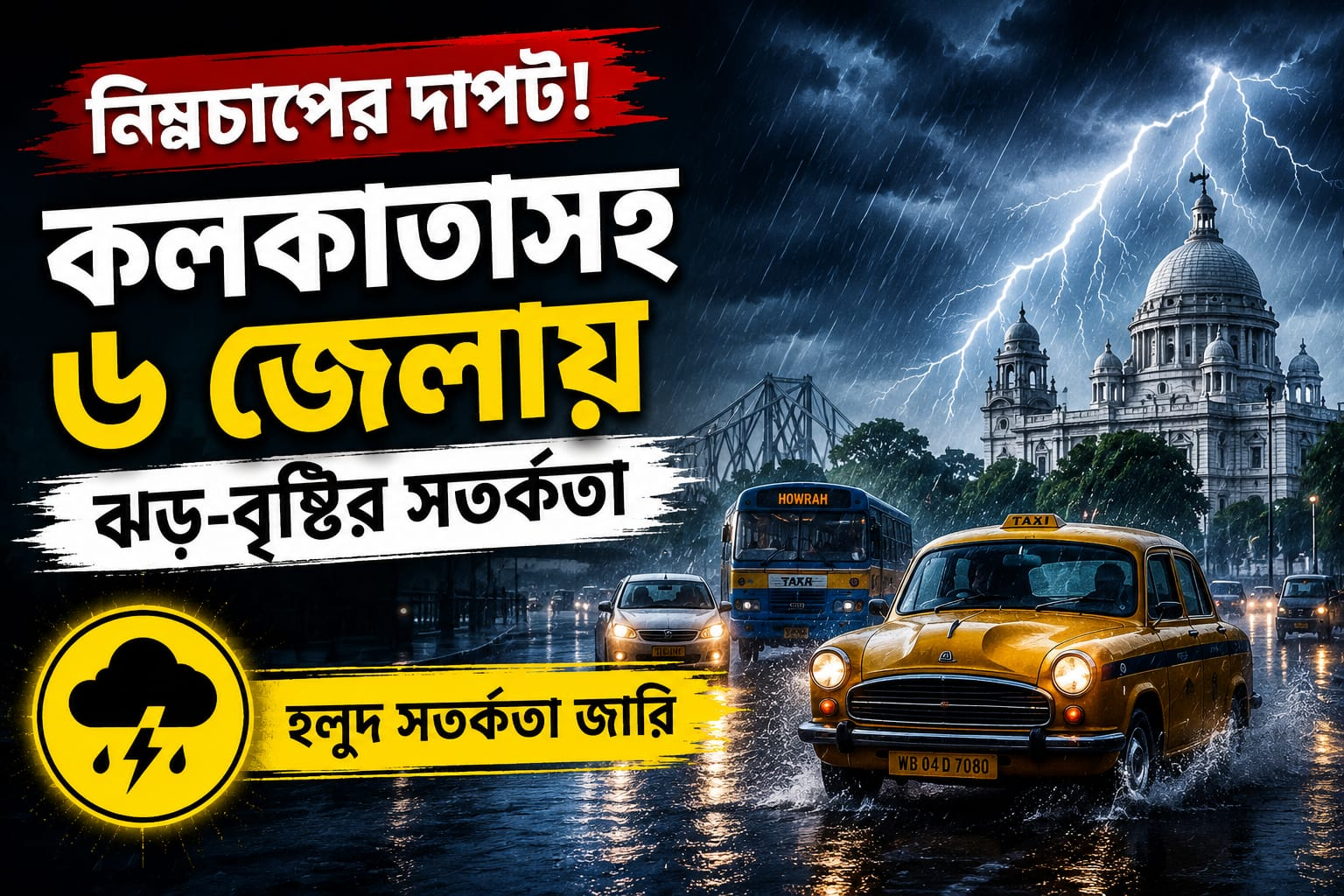 Bengal Rain Alert: নিম্নচাপের দাপট! দক্ষিণবঙ্গের ৬ জেলায় ঝড়-বৃষ্টি ও বজ্রপাতের সতর্কতা