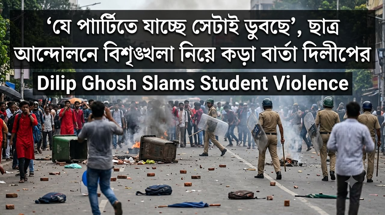 Dilip Ghosh Slams Student Violence