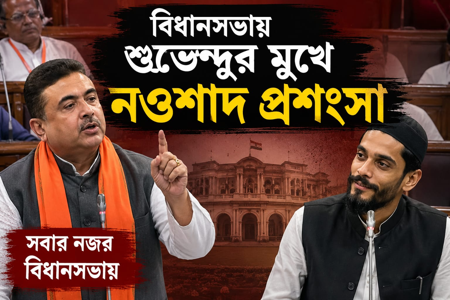 Suvendu Praises Naushad Siddiqui