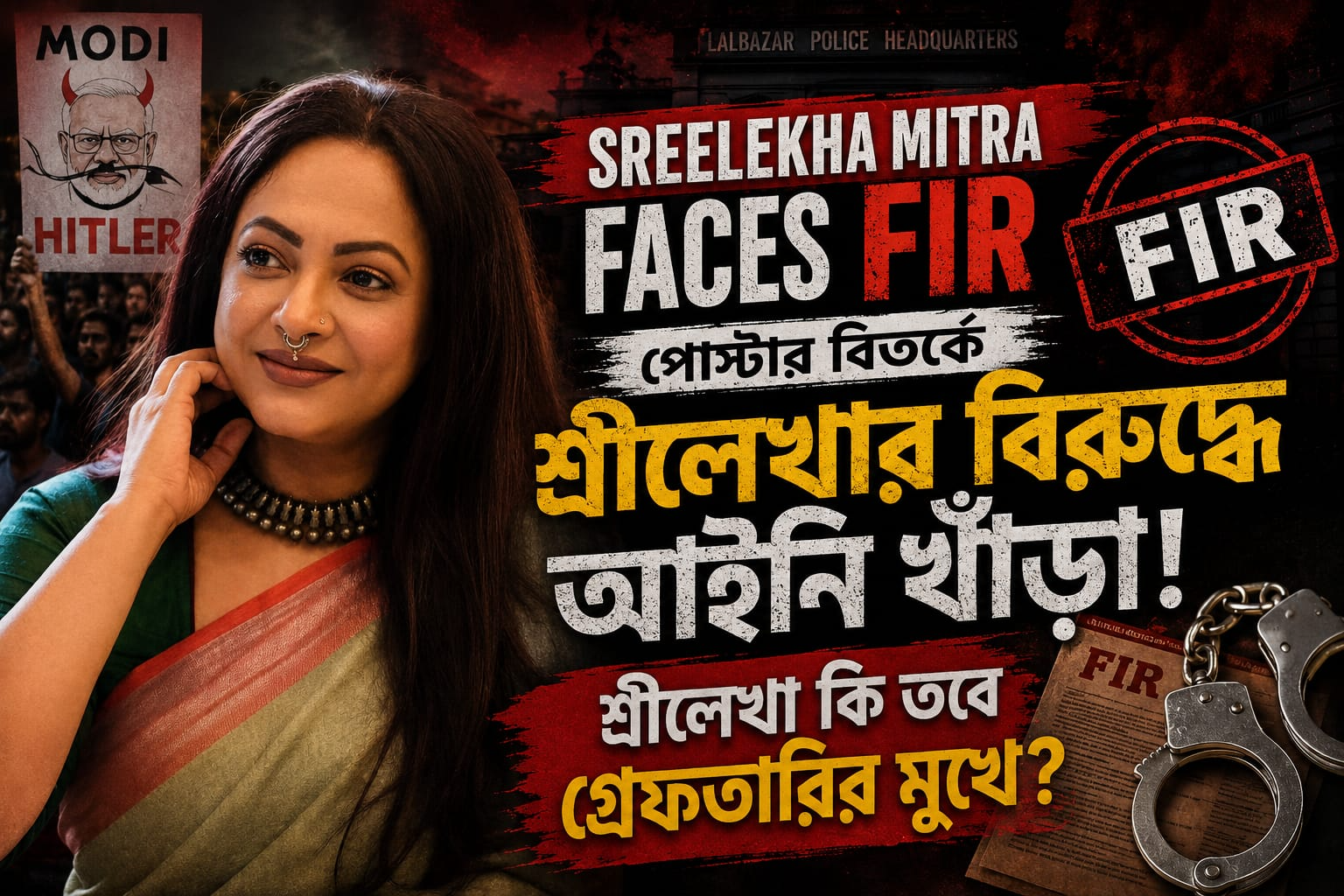 Sreelekha Mitra Faces FIR