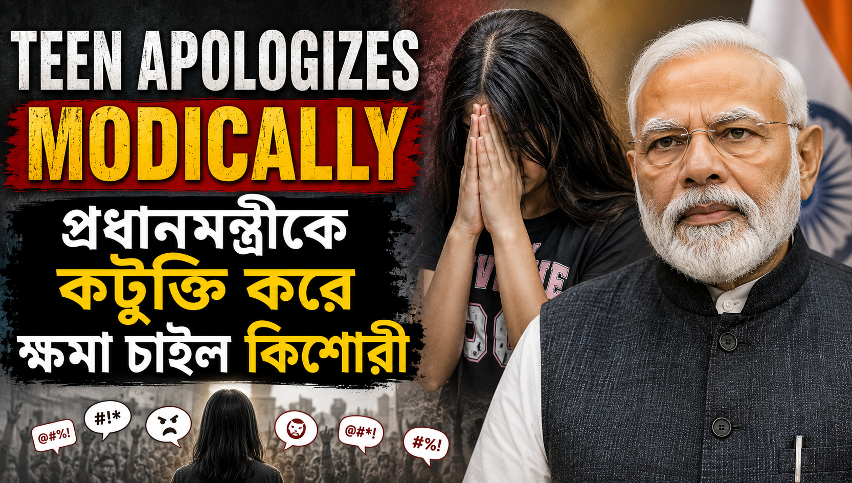 Teen Apologizes Modically