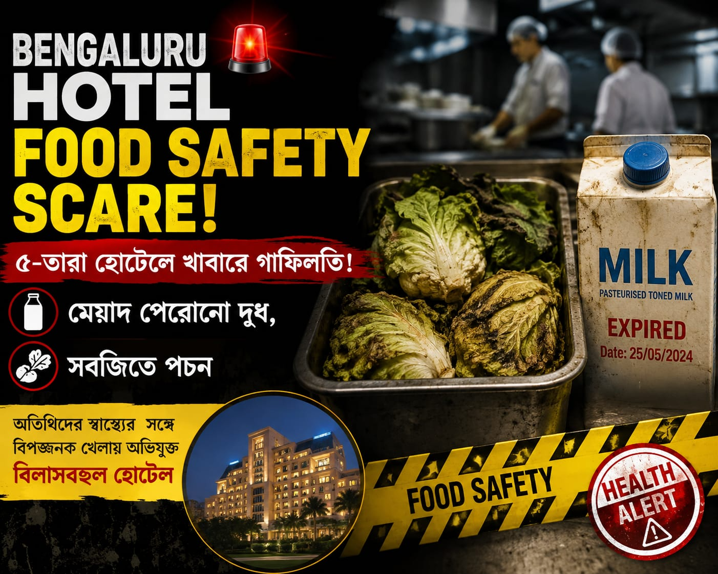 Bengaluru Hotel Food Safety Scare
