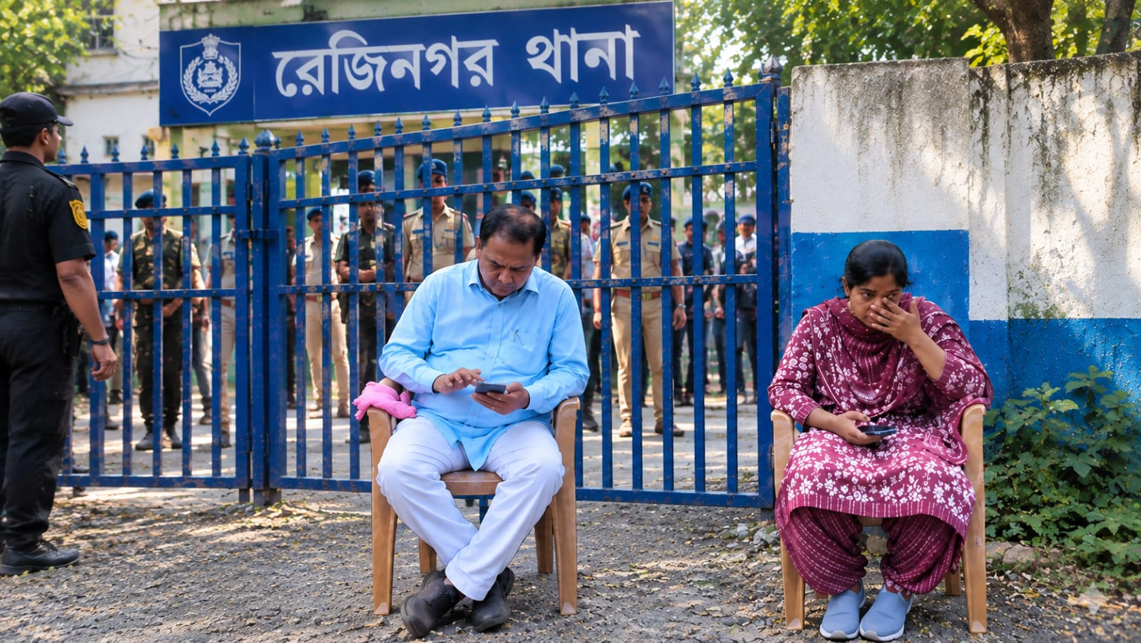 Humayun Kabir Protest